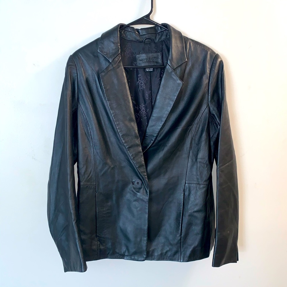 Black Genuine Leather Jacket